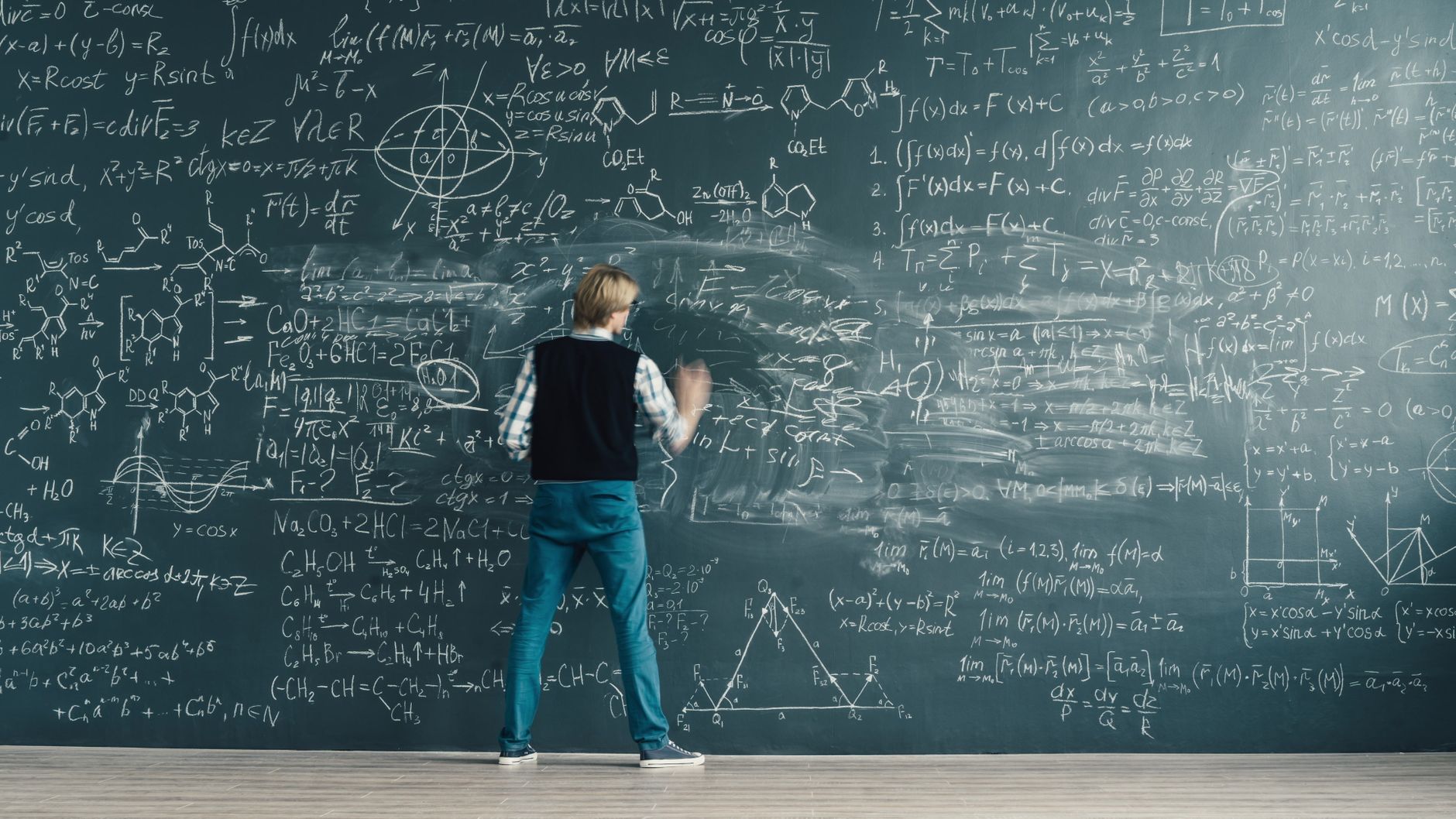 quantum math-solving model